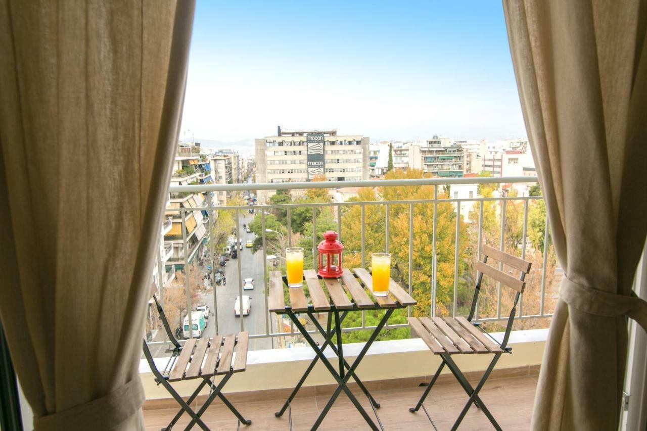 Apartamento Magnificent Luxury Retrostyle Flat Acropolis View Atenas Exterior foto