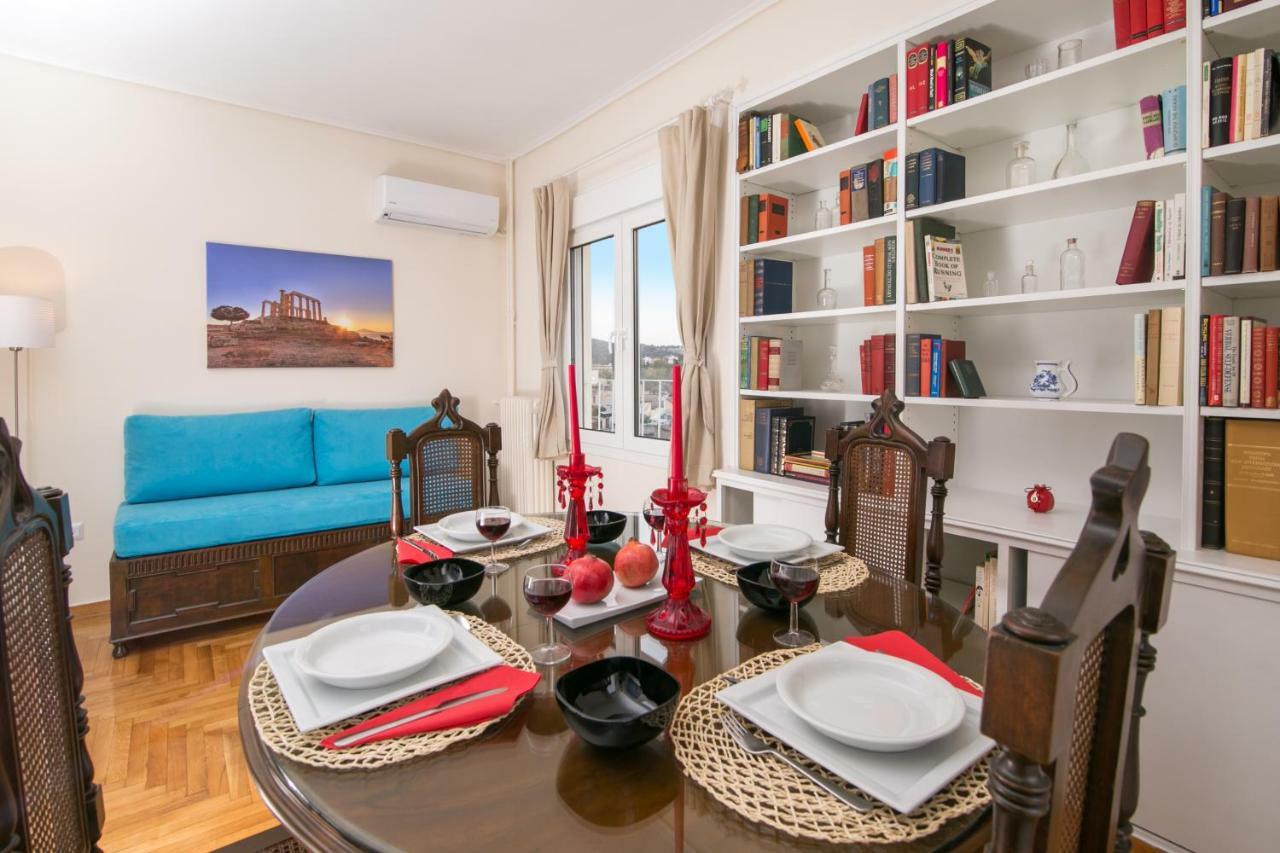 Apartamento Magnificent Luxury Retrostyle Flat Acropolis View Atenas Exterior foto